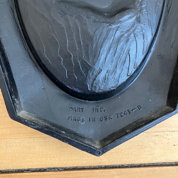 Coffee Grinder Dart Ind Wall Hangings Vintage 1970s Copper Look Plastic Set of 2 - Picture 4 of 4